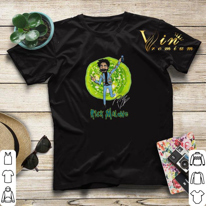 Rick Malone signature Rick Sanchez parody Post Malone shirt sweater Rick Malone signature Rick Sanchez parody Post Malone shirt sweater 4 - Rick Malone signature Rick Sanchez parody Post Malone shirt sweater