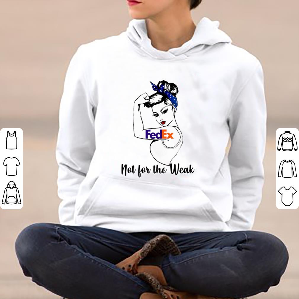 Top FedEx Strong Girl Not For The Weak shirt 4 - Top FedEx Strong Girl Not For The Weak shirt