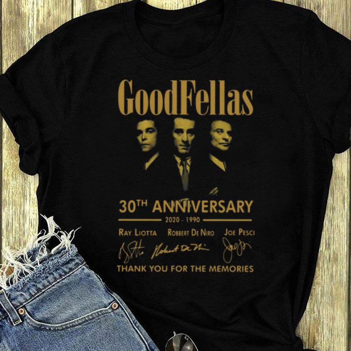 Top GoodFellas 30th Anniversary Signatures Thank You For The Memories shirt 4 - Top GoodFellas 30th Anniversary Signatures Thank You For The Memories shirt