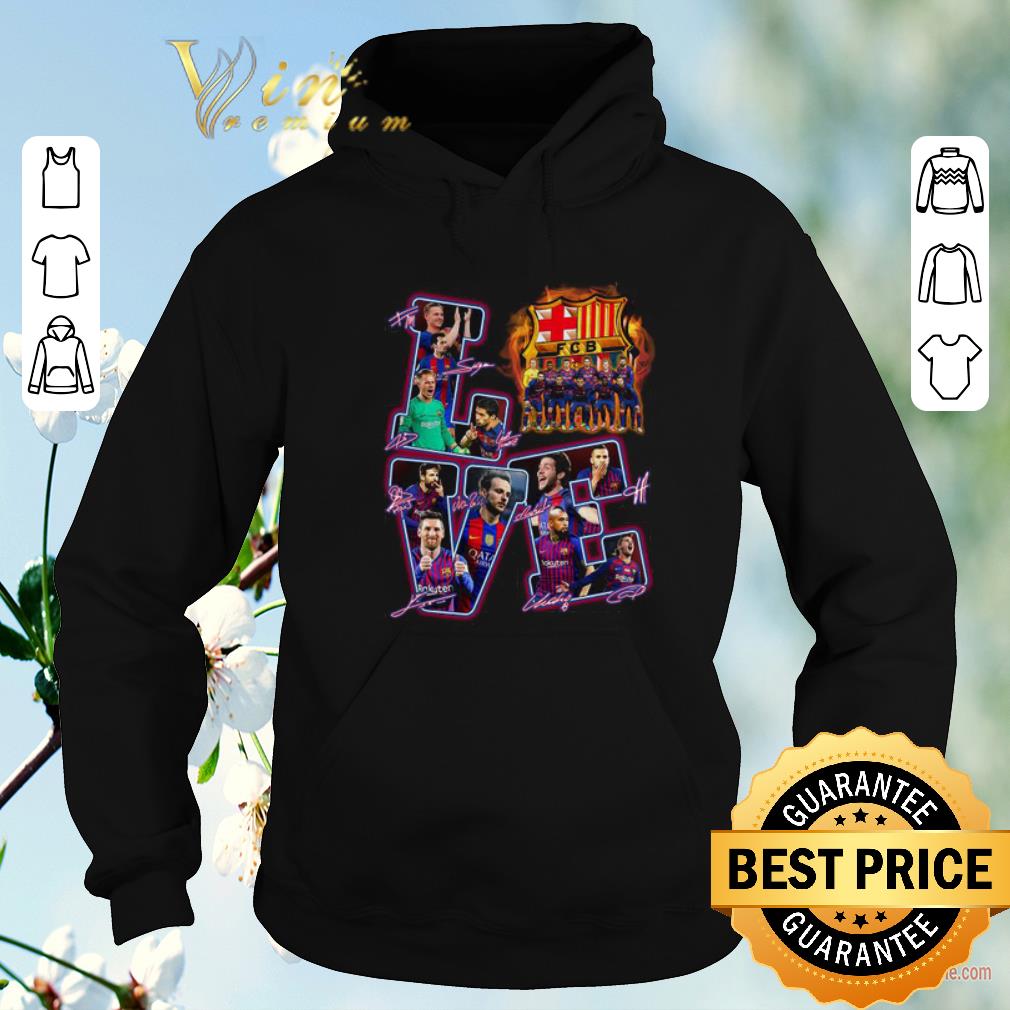 Top Love Barcelona logo signatures shirt sweater Top Love Barcelona logo signatures shirt sweater 4 - Top Love Barcelona logo signatures shirt sweater