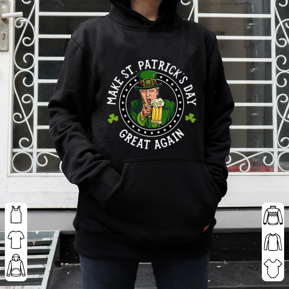 Top Make St Patrick s Day Great Again Irish Donald Trump Beer shirt 4 - Top Make St Patrick’s Day Great Again Irish Donald Trump Beer shirt