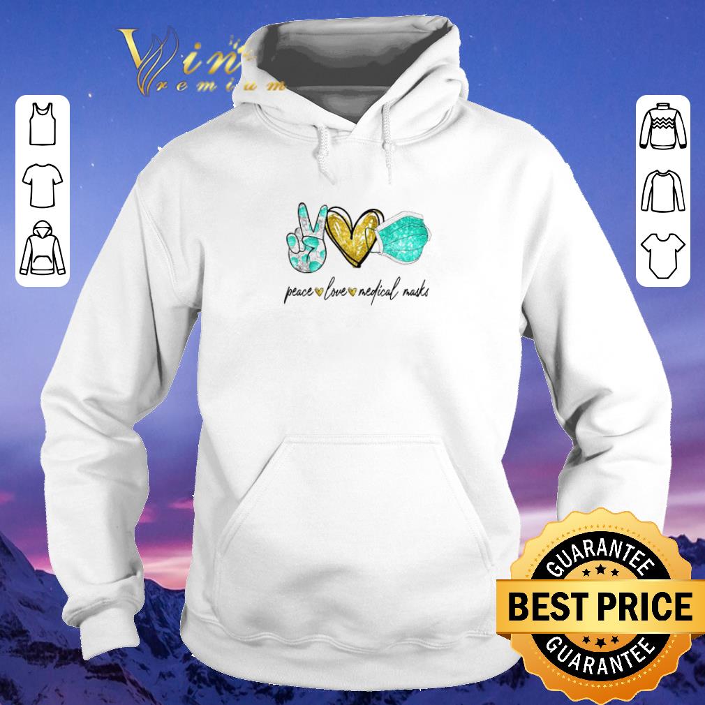 Top Peace Love Medical Masks shirt sweater 4 - Top Peace Love Medical Masks shirt sweater