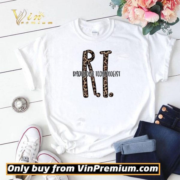 Radiologic Technologist Leopard shirt sweater