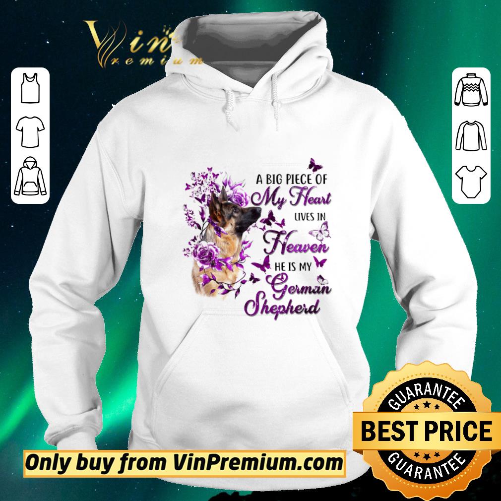05823036 pretty dog a big piece of my heart lives in heaven he is my german shepherd shirt sweater 4 - Pretty Dog A Big Piece Of My Heart Lives In Heaven He Is My German Shepherd shirt sweater