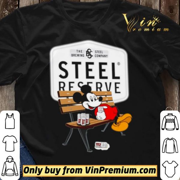 Mickey Mouse drink Steel Reserve shirt sweater