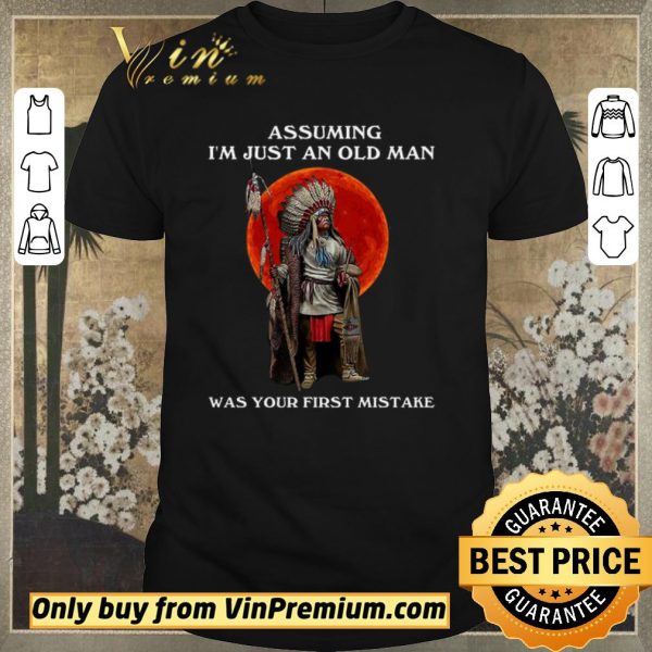 Awesome Mythology Assuming I’m Just An Old Man Was Your First Mistake shirt sweater