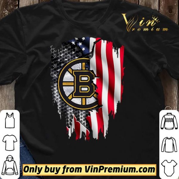 Boston Bruins American Flag shirt sweater