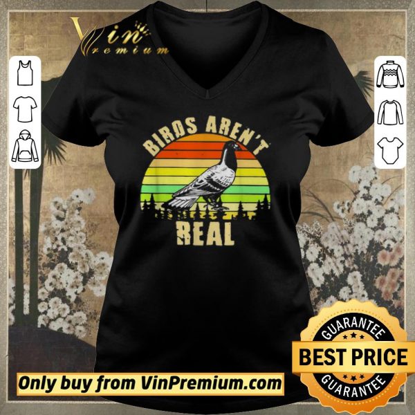 Hot Birds aren’t Real vintage sunset shirt sweater