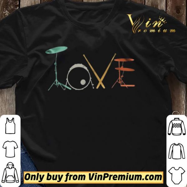Love Drums Color shirt sweater