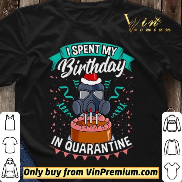 I Spent My Birthday In Quarantine shirt sweater