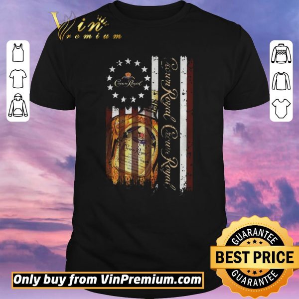 Hot Crown Royal American Flag 4th of july shirt sweater