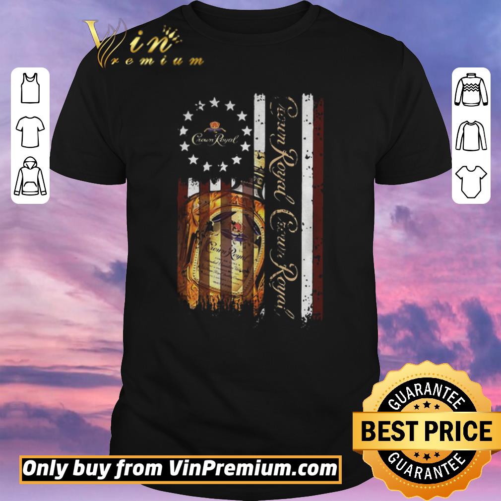 Hot Crown Royal American Flag 4th of july shirt sweater