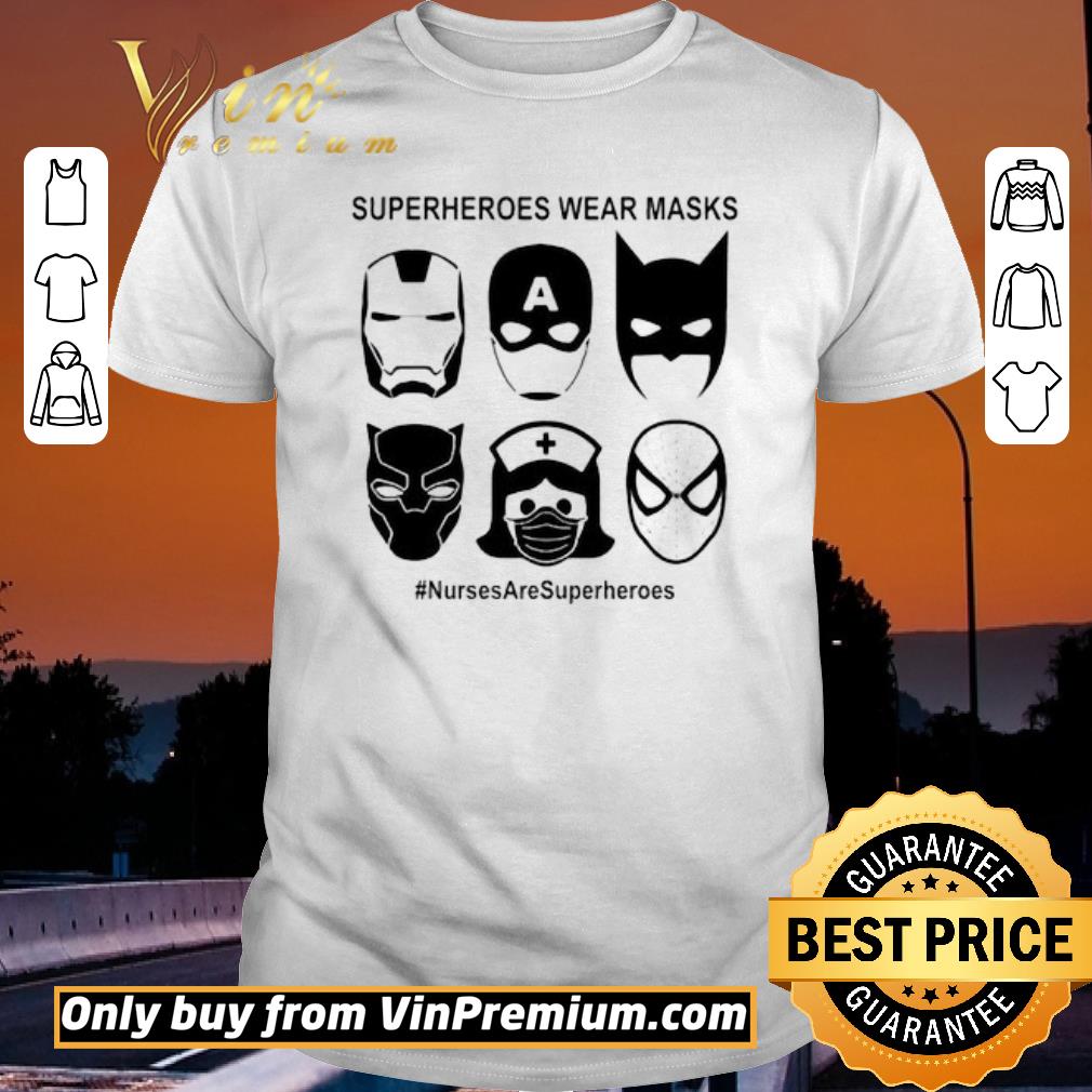 Funny Superheroes wear masks nurses are superheroes shirt sweater