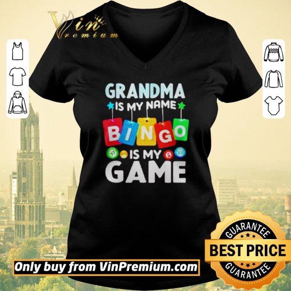 Premium Grandma is my nam Bingo is my Game shirt sweater