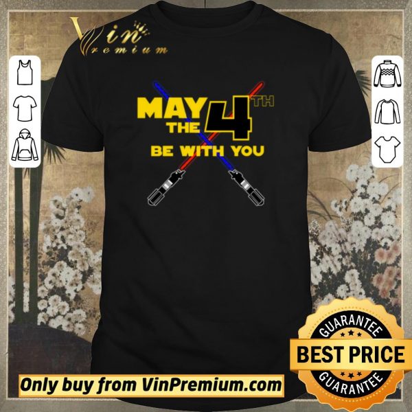 Funny Star wars May The 4th Be With You shirt sweater