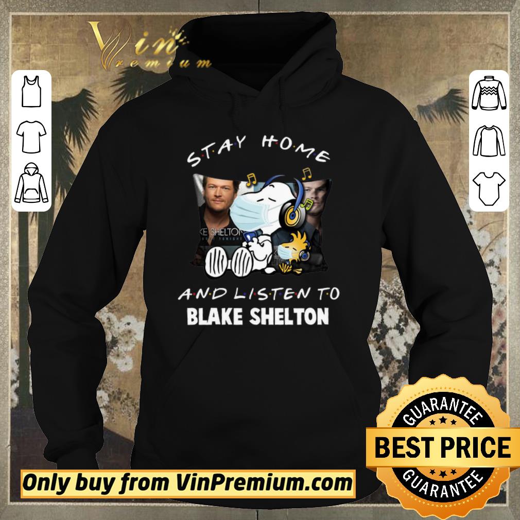 1713ba99 hot snoopy woodstock mask stay home and listen to blake shelton shirt sweater 4 - Hot Snoopy Woodstock Mask Stay Home And Listen To Blake Shelton shirt sweater