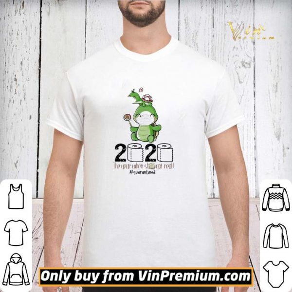 Turtle mom 2020 the year when shit got real quarantined toilet paper covid-19 shirt sweater