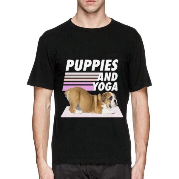 Nice Puppies And Yoga shirt