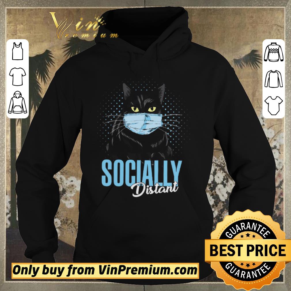 1a265cab official black cat mask socially distant coronavirus shirt sweater 4 - Official Black Cat Mask Socially Distant Coronavirus shirt sweater