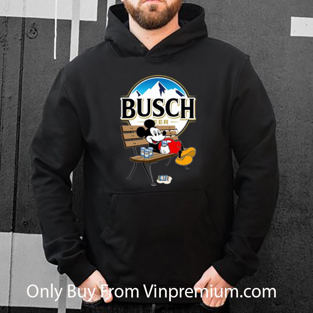 1dcc1b8b hot mickey mouse drink busch beer shirt 4 - Hot Mickey Mouse Drink Busch Beer shirt