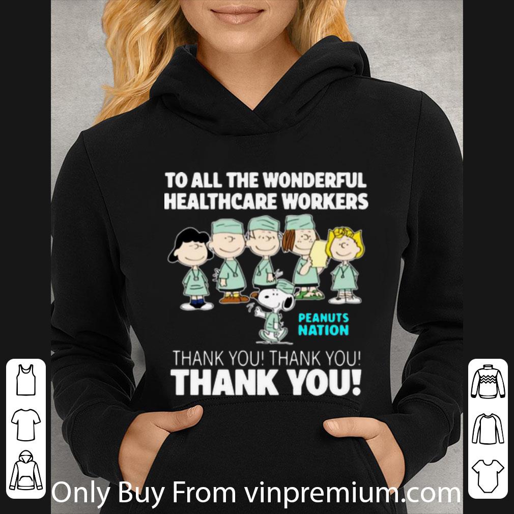 1e3251c1 original peanuts nation to all the wonderful healthcare workers thank you shirt 4 - Original Peanuts Nation To All The Wonderful Healthcare Workers Thank You shirt