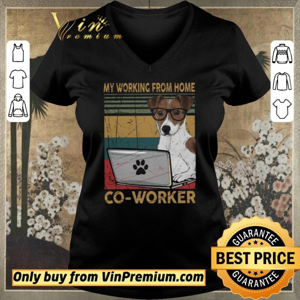 Nice Pit Bull Terrier My Working From Home Co Worker Vintage shirt sweater
