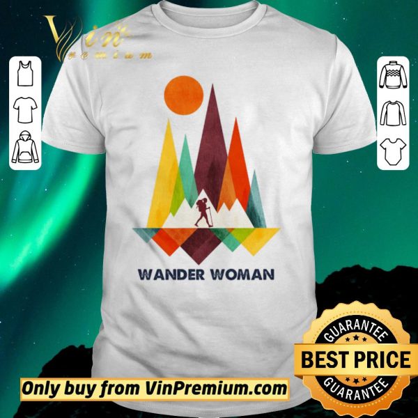 Pretty Wander Woman Camping shirt sweater