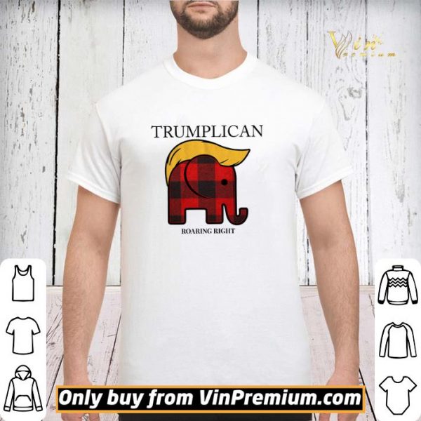 Elephant Trumplican Roaring Right shirt sweater