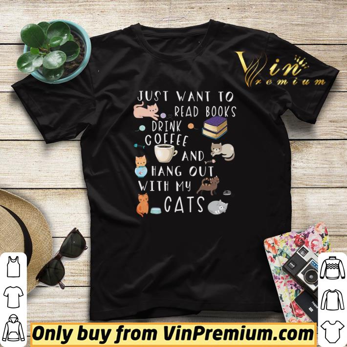 27ede061 just want to read books drink coffee and hang out with my cats shirt sweater 4 - Just Want To Read Books Drink Coffee And Hang Out With My Cats shirt sweater