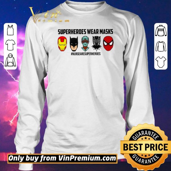 Official Superheroes Wear Masks Nursery Superheroes shirt sweater