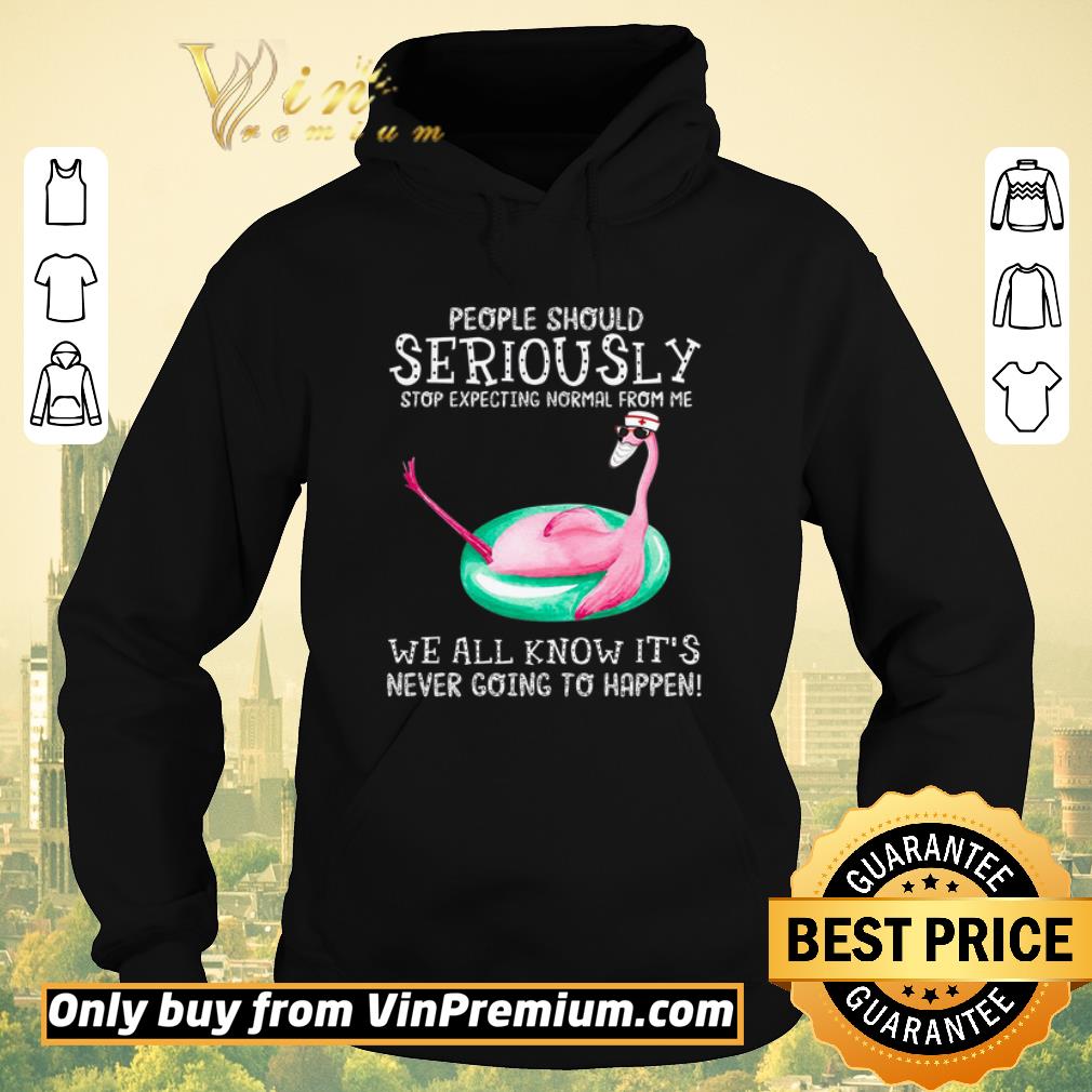 2ca84d27 premium nurse flamingo mask people should seriously stop expecting normal from me shirt sweater 4 - Premium Nurse Flamingo Mask People Should Seriously Stop Expecting Normal From Me shirt sweater