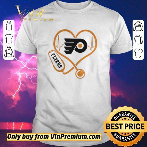 Pretty Heart Nurse Flyers shirt sweater