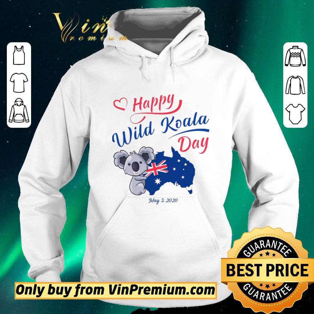 2fe887db funny happy wwild koala day may 3 2020 australia flag shirt sweater 4 - Funny Happy Wwild Koala Day May 3 2020 Australia Flag shirt sweater