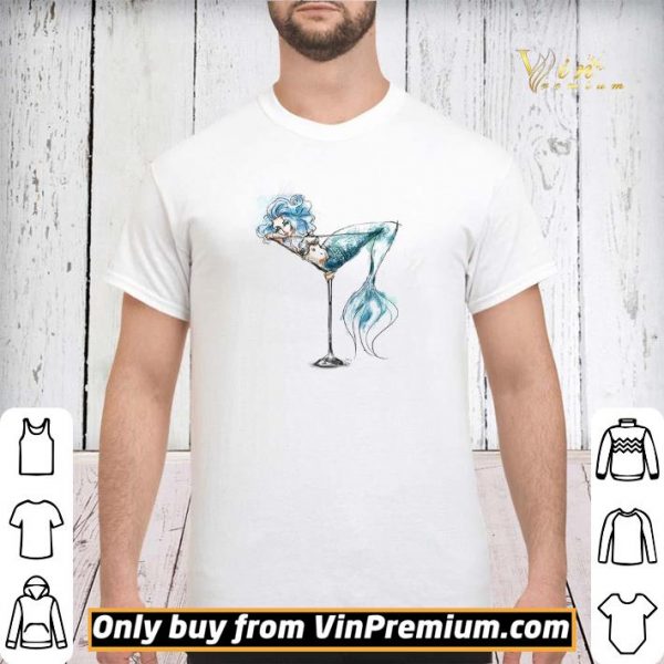 Mermaid glass shirt sweater