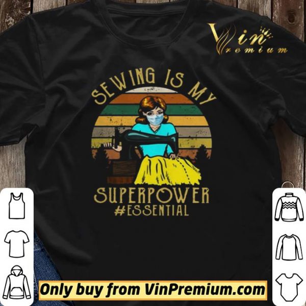 Sewing is My Superpower Essential Quilting Sewer shirt sweater