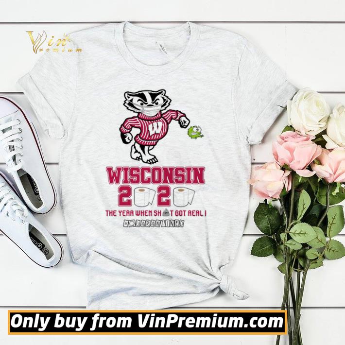 Wisconsin Badgers 2020 the year when shit got real #quarantined shirt sweater 35533f8f wisconsin badgers 2020 the year when shit got real quarantined shirt sweater 4 - Wisconsin Badgers 2020 the year when shit got real #quarantined shirt sweater