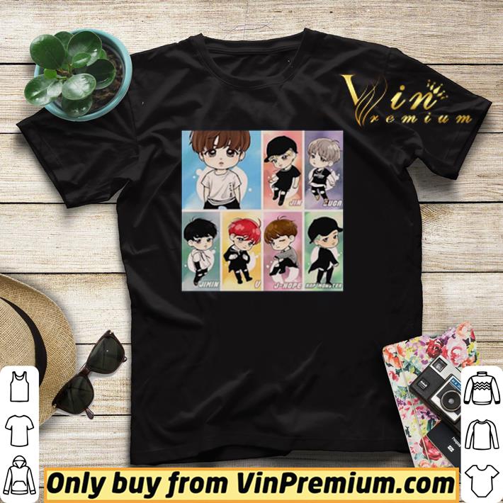 38c3f15f chibi bts band member shirt sweater 4 - Chibi BTS band member shirt sweater