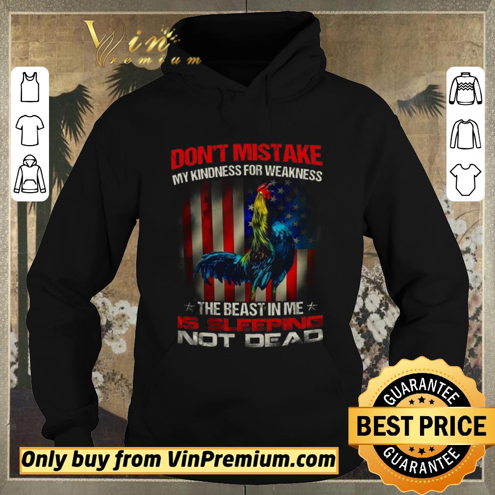 3a7086e6 official rooster american flag don t mistake my kindness for weakness the beast in me shirt sweater 4 - Official Rooster American Flag Don't Mistake My Kindness For Weakness The Beast In Me shirt sweater