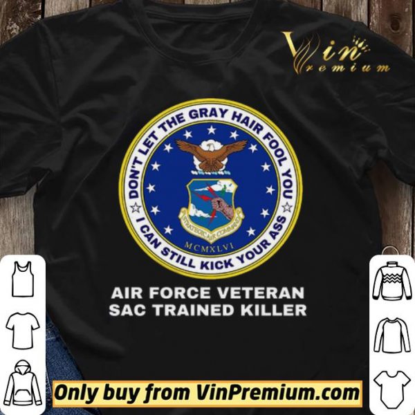 Don’t Let The Gray Hair Fool You I Can Still Kick Your Ass Air Force Veteran shirt sweater