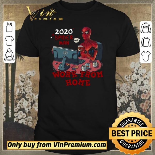 Pretty 2020 spider man work from home shirt sweater