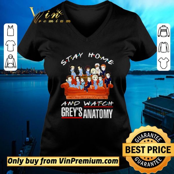 Official Stay home and watch Grey’s Anatomy shirt sweater