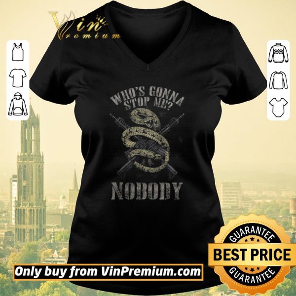 Hot Snake Guns Who’s Gonna Stop Me Nobody shirt sweater