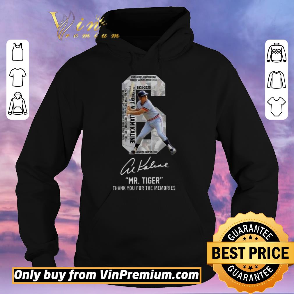 4b08825f hot albert william kaline signature mr tiger thank you for the memories shirt sweater 4 - Hot Albert William Kaline Signature Mr Tiger Thank You For The Memories shirt sweater