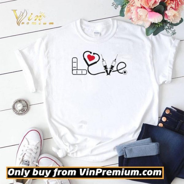 Nurse Love Funny Nurse quarantined 2020 shirt sweater