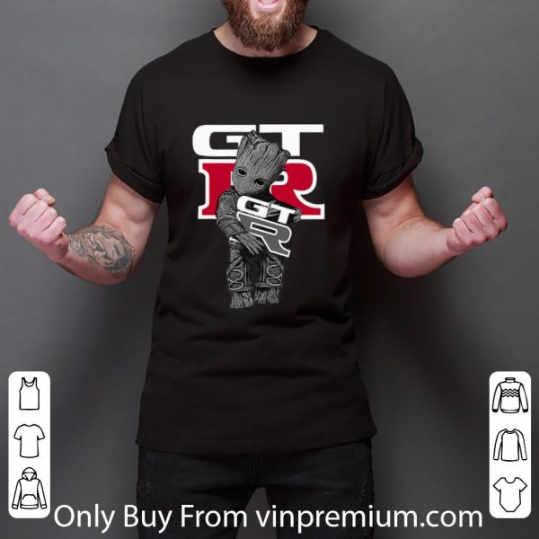 Original Baby Groot Hug Nissan GT-R shirt