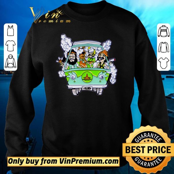 Official Cheech And Chong With Scooby Smoke shirt sweater