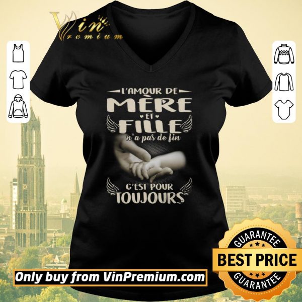 Pretty L’amour De Mere Et Fille N’a Pas De Fin C’est Pour Toujours shirt sweater