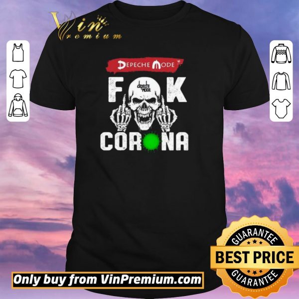 Top Depeche Mode Fuck Corona shirt sweater