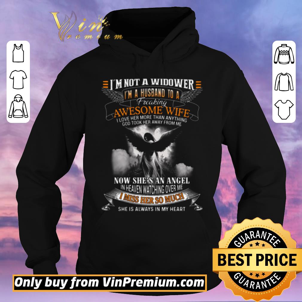 5501fbc8 funny i m not a widower i m a husband to a freaking awesome wife i love her shirt sweater 4 - Funny I'm Not A Widower I'm A Husband To A Freaking Awesome Wife I Love Her shirt sweater