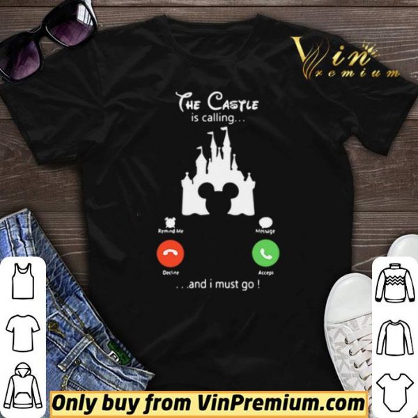 The Castle Disney is calling and I must go shirt sweater